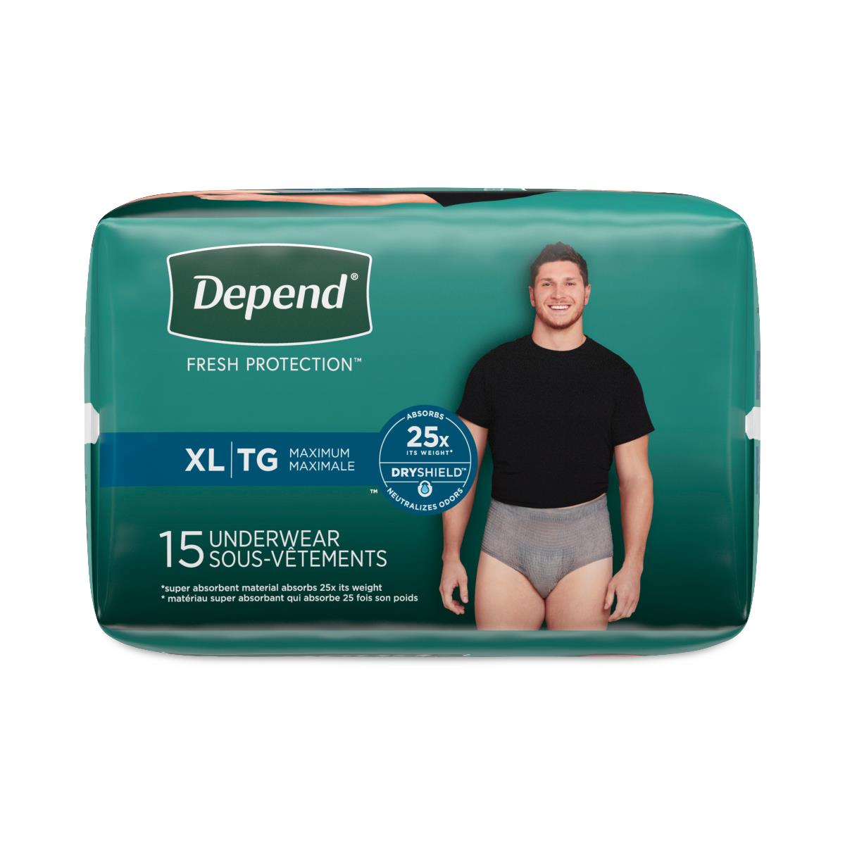 Depend Fit-flex Underwear For Men - BeHope