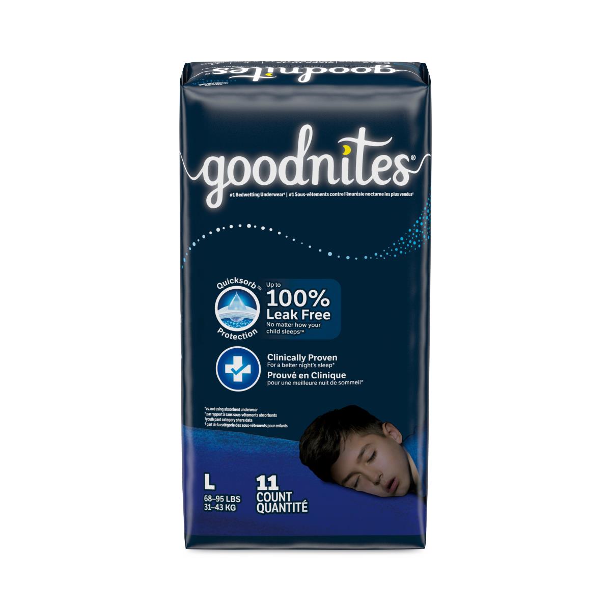 Goodnites Boys' Overnight Bedwetting Underwear - BeHope