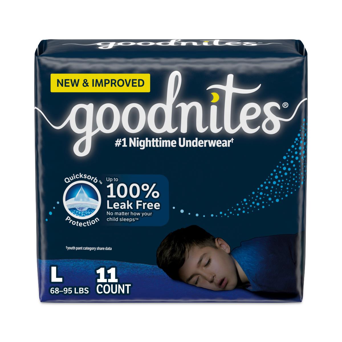 Goodnites Boys' Overnight Bedwetting Underwear - BeHope