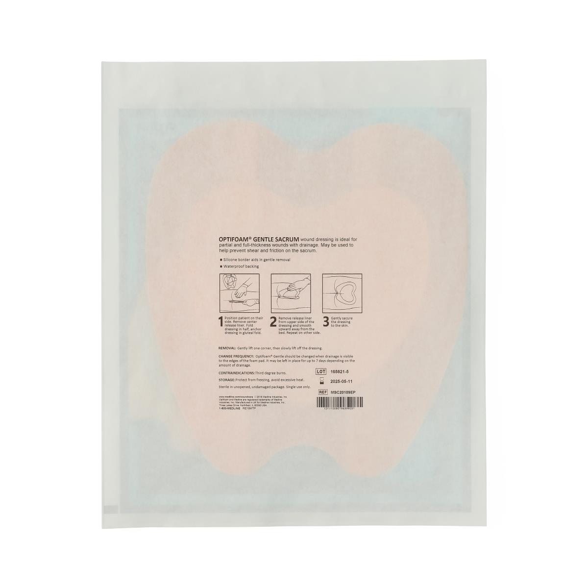 Optifoam Gentle Foam Wound Dressings with Silicone Adhesive Border