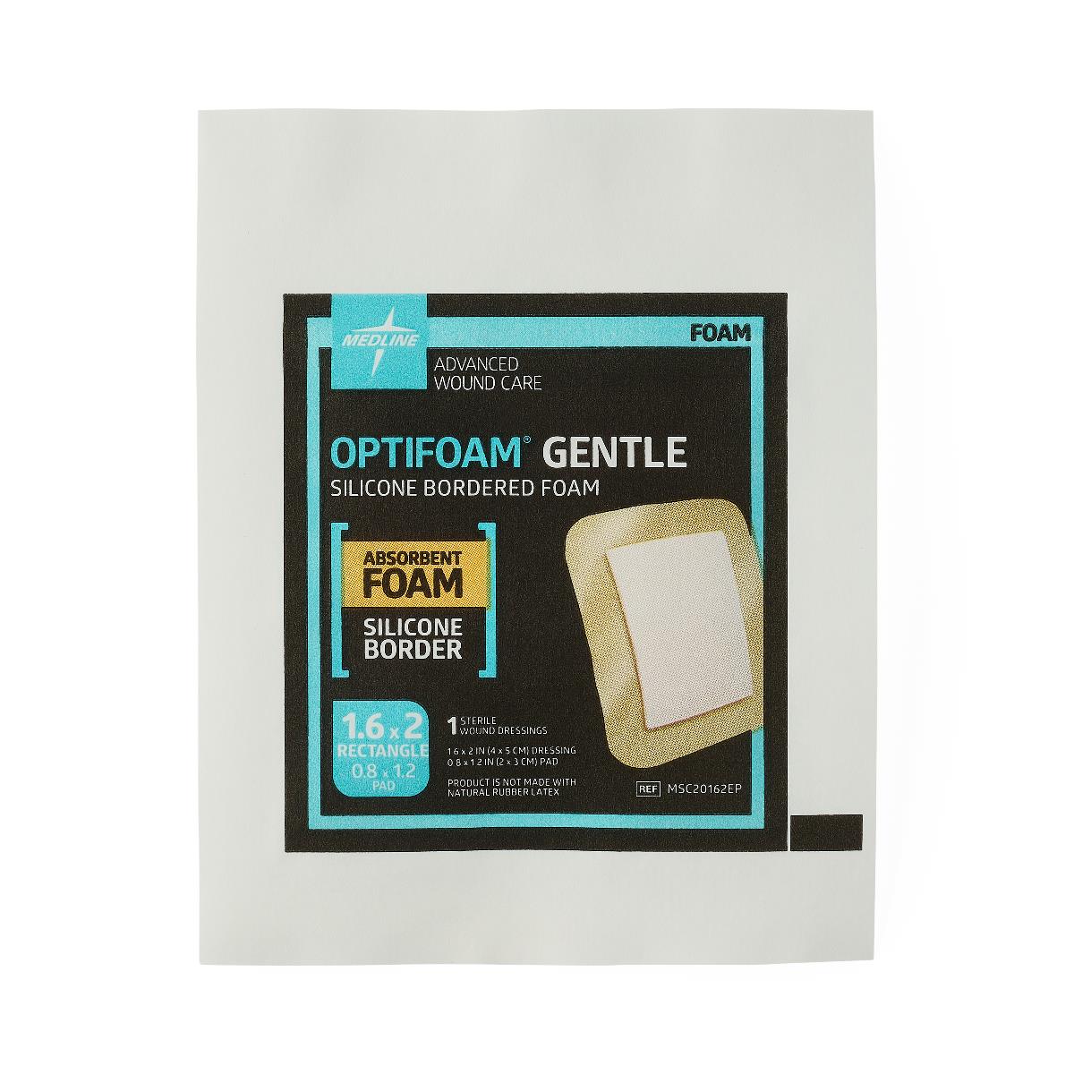 Optifoam Gentle Foam Wound Dressings with Silicone Adhesive Border