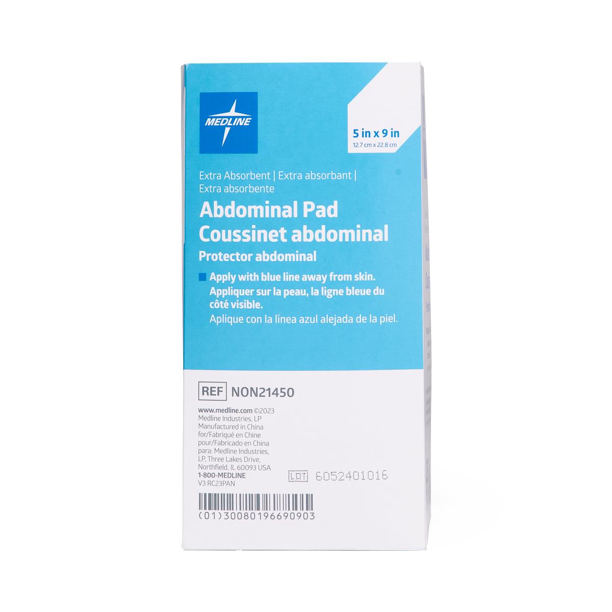 Abdominal Pad Medline Sterile 1 Per Pack