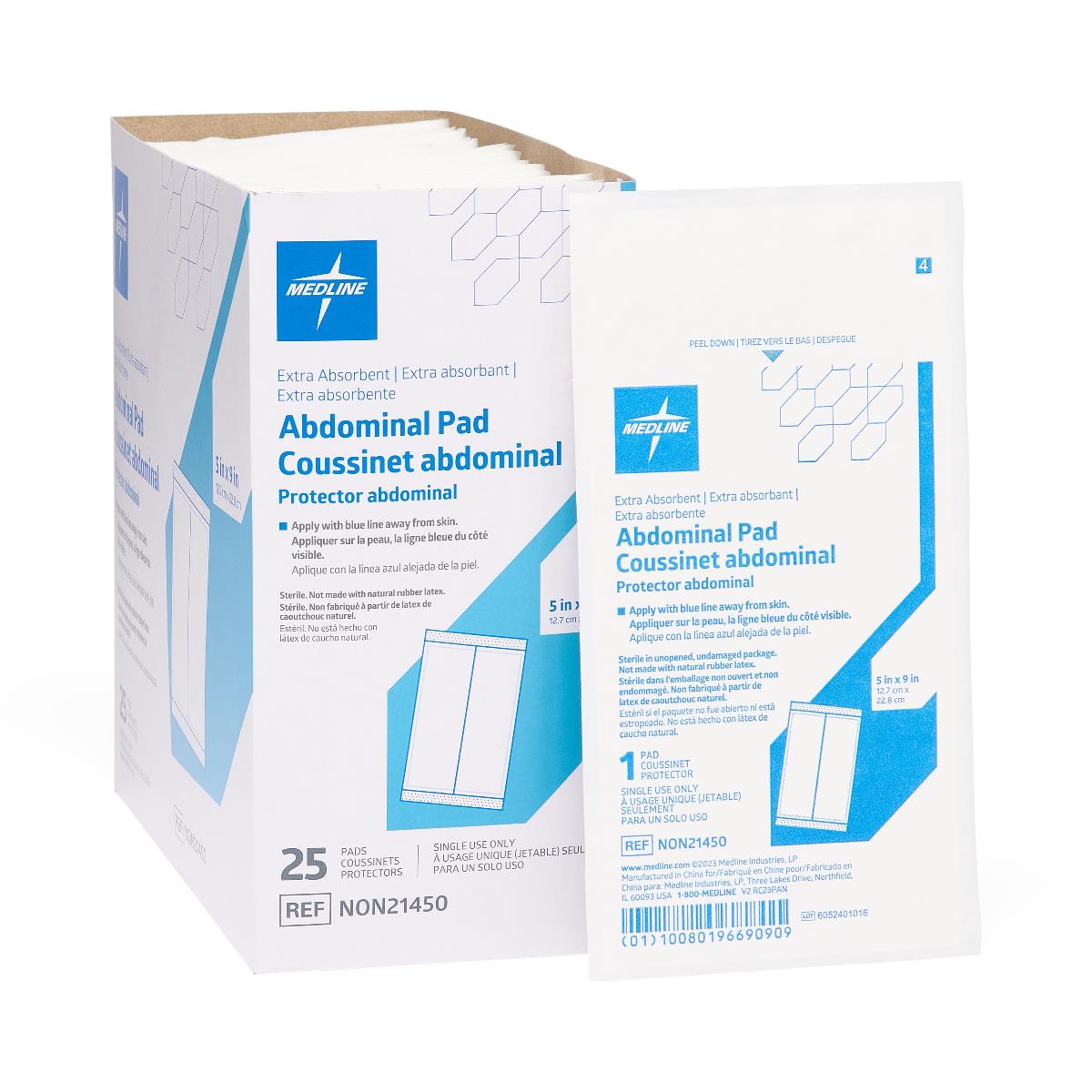 Medline Sterile Abdominal Pads