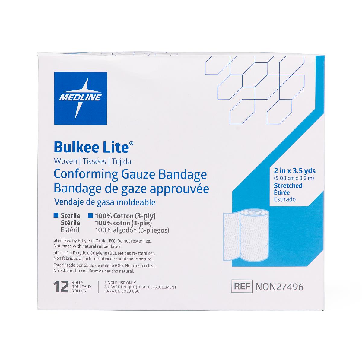 Bulkee Lite Sterile Cotton Conforming Bandages