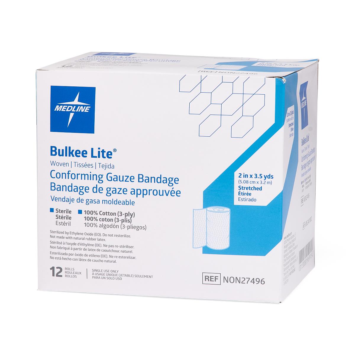 Bulkee Lite Sterile Cotton Conforming Bandages