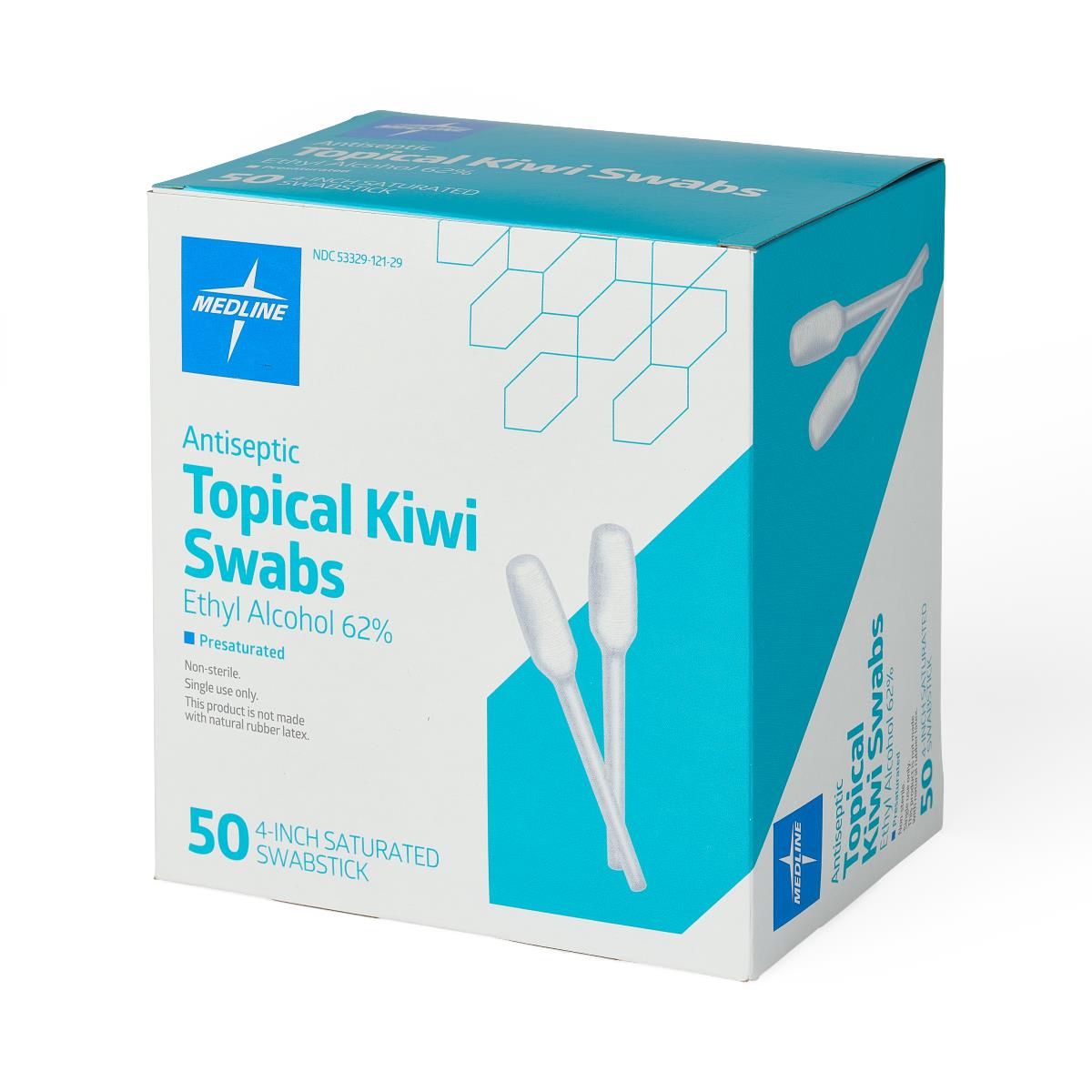 Medline 62% Ethyl Alcohol Antiseptic Swabs - BeHope