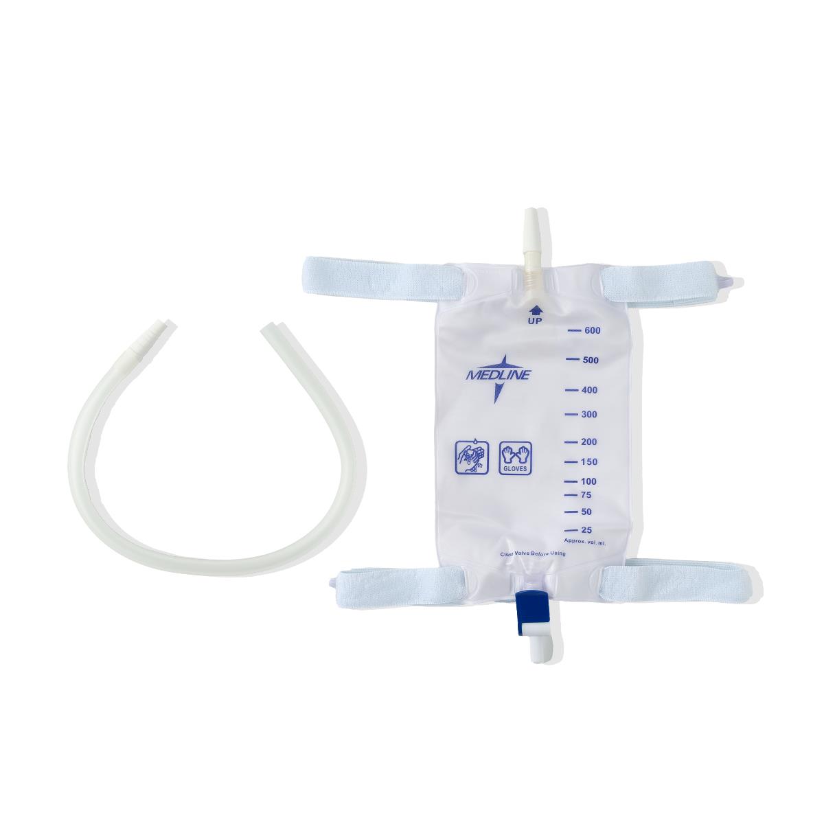 Medline Leg Bag with Flip Drain
