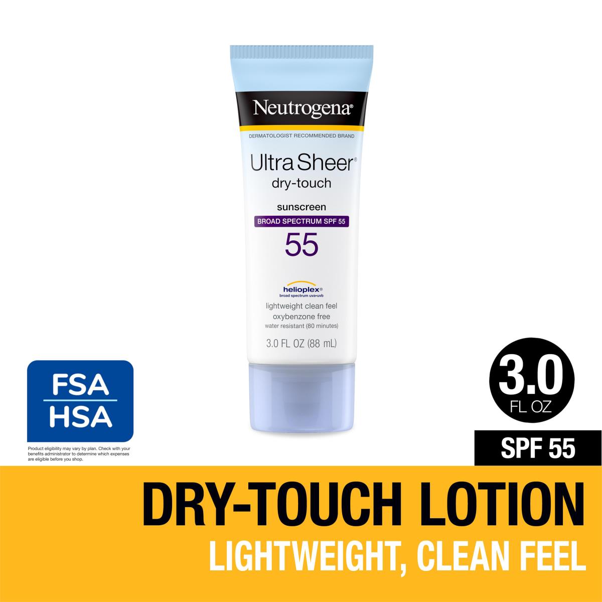 Neutrogena Ultra Sheer Dry-Touch Sunscreens