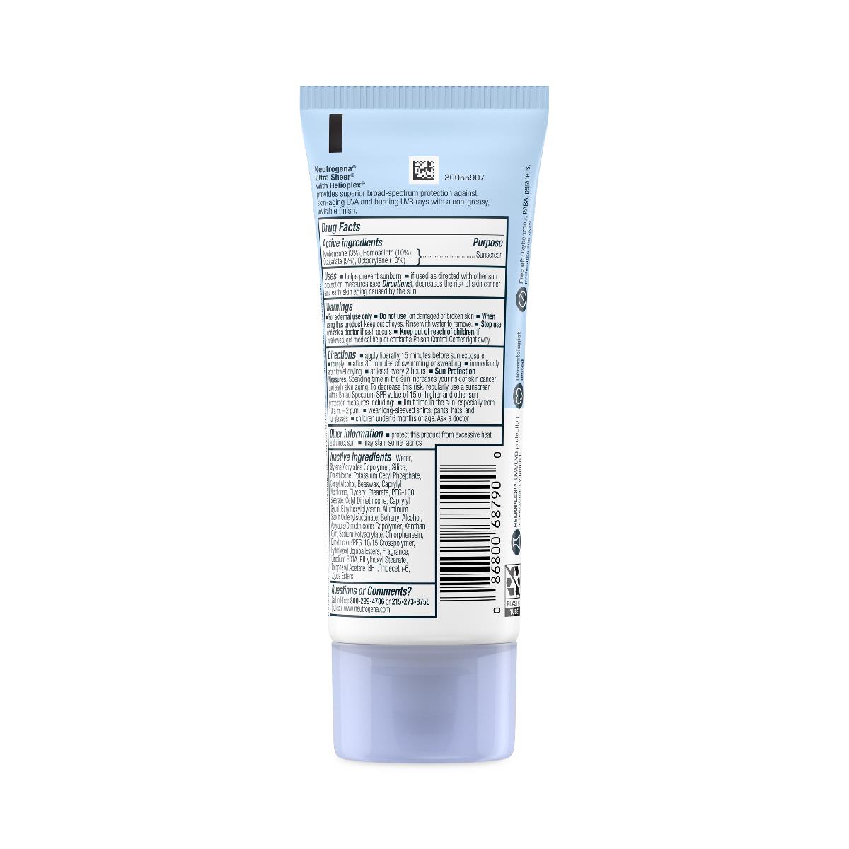 Neutrogena Ultra Sheer Dry-Touch Sunscreens