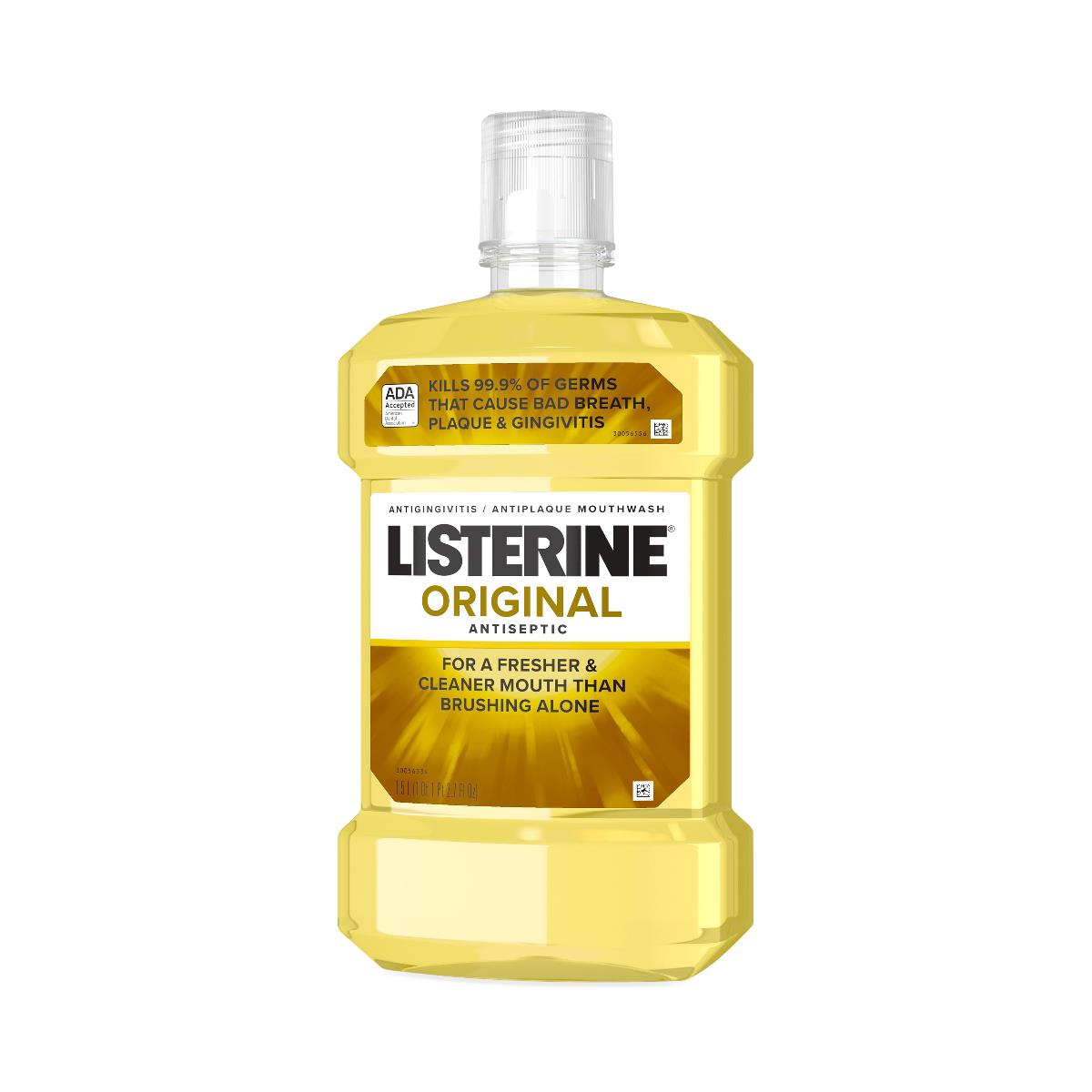 Listerine Alcohol Free Mouthwash - BeHope