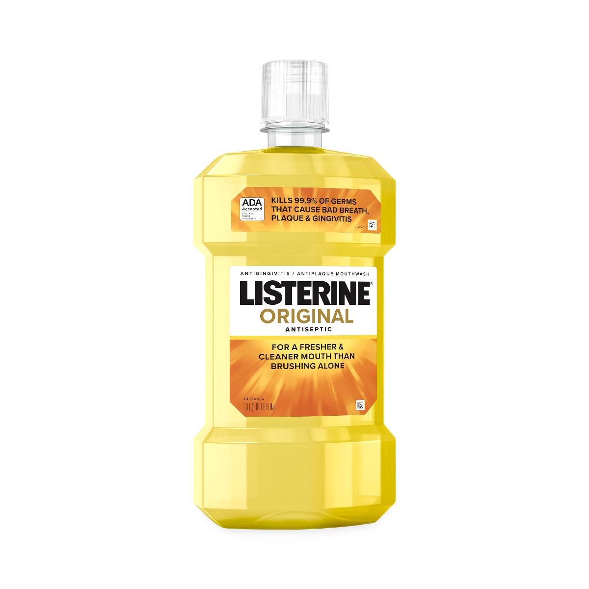 Listerine Alcohol Free Mouthwash - BeHope