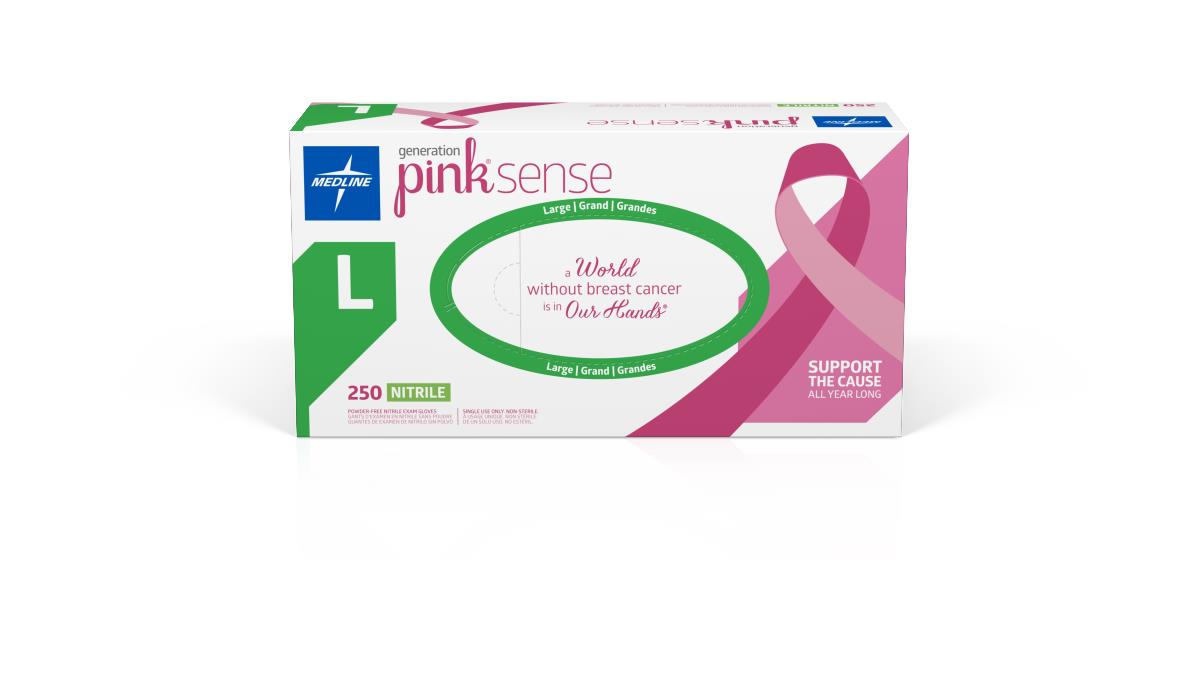 Generation Pink Sense Powder-Free Nitrile Exam Gloves