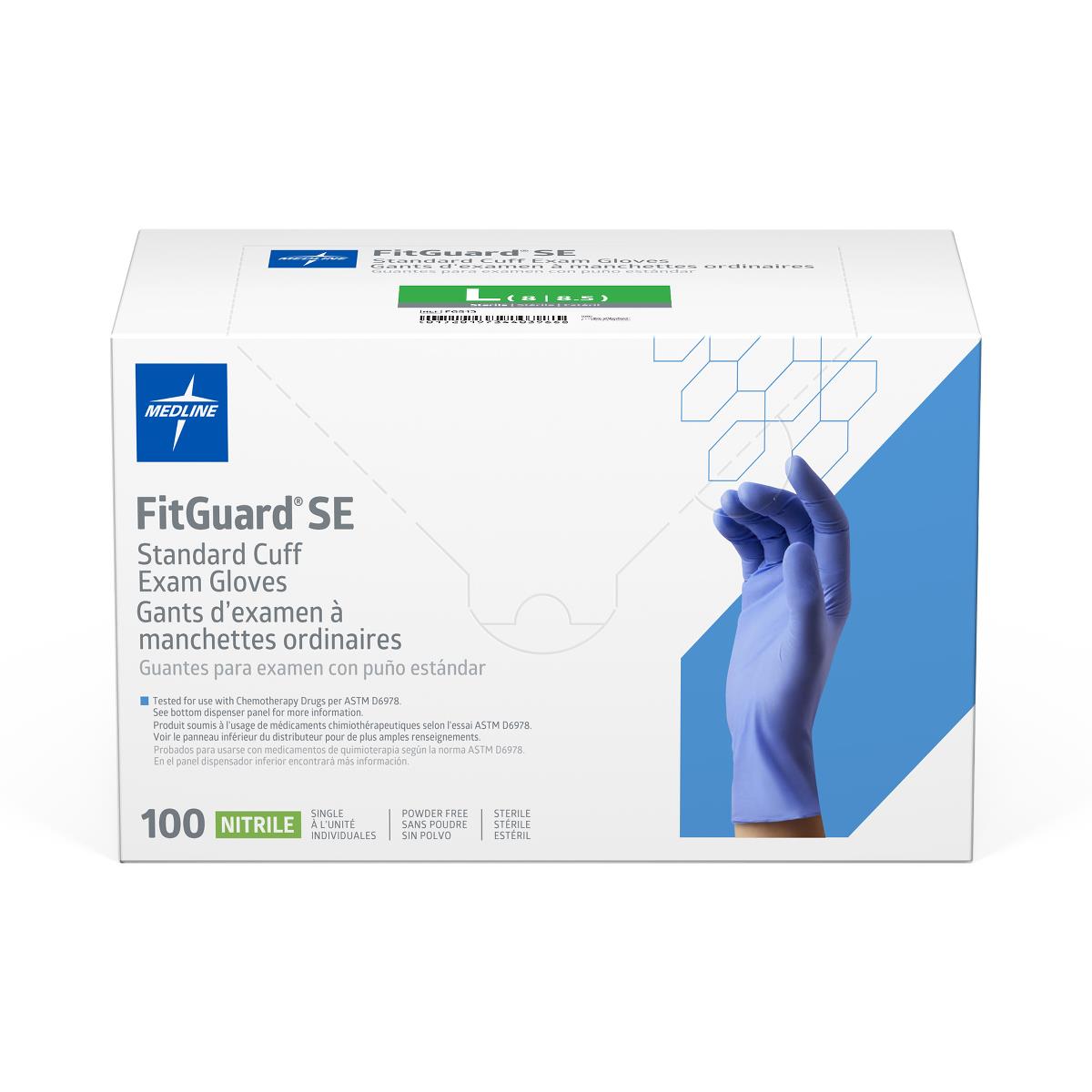 FitGuard SE Standard Cuff Nitrile Exam Glove Singles - BeHope