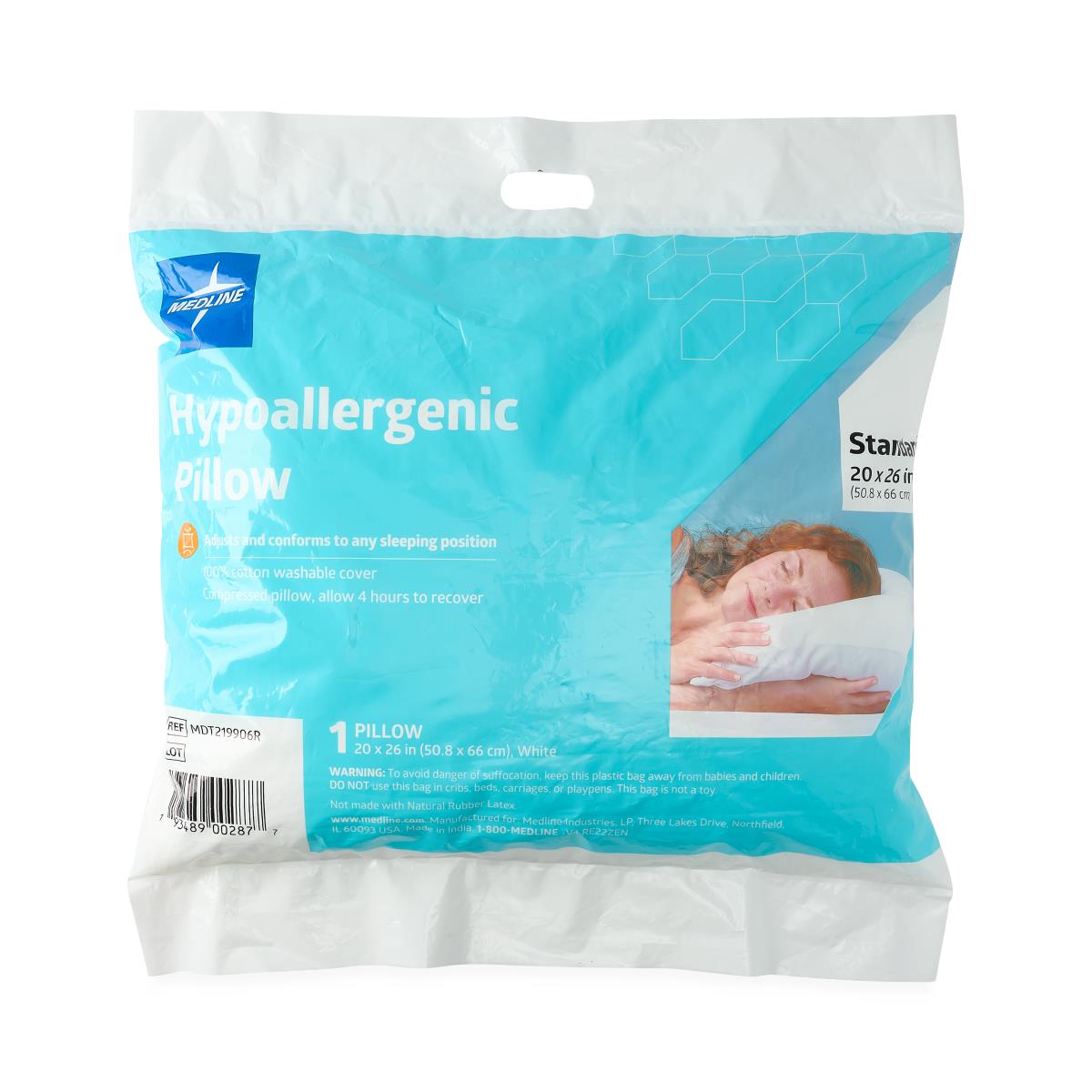 Medline Hypoallergenic Pillows - BeHope