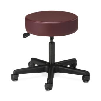 5-Leg Pneumatic Stool with Backrest