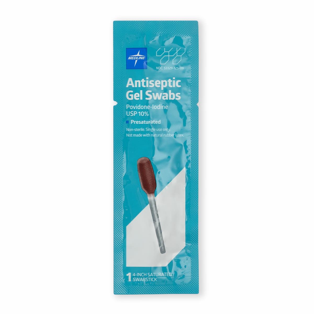 Medline Antiseptic Povidone-Iodine Swabs