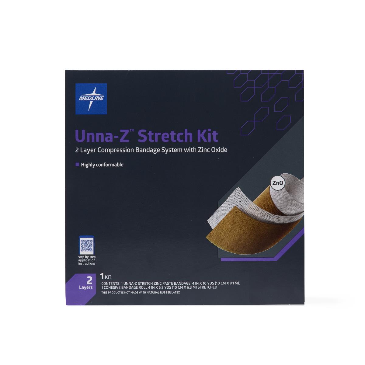 Unna-z Stretch Zinc Oxide Compression Bandages - BeHope