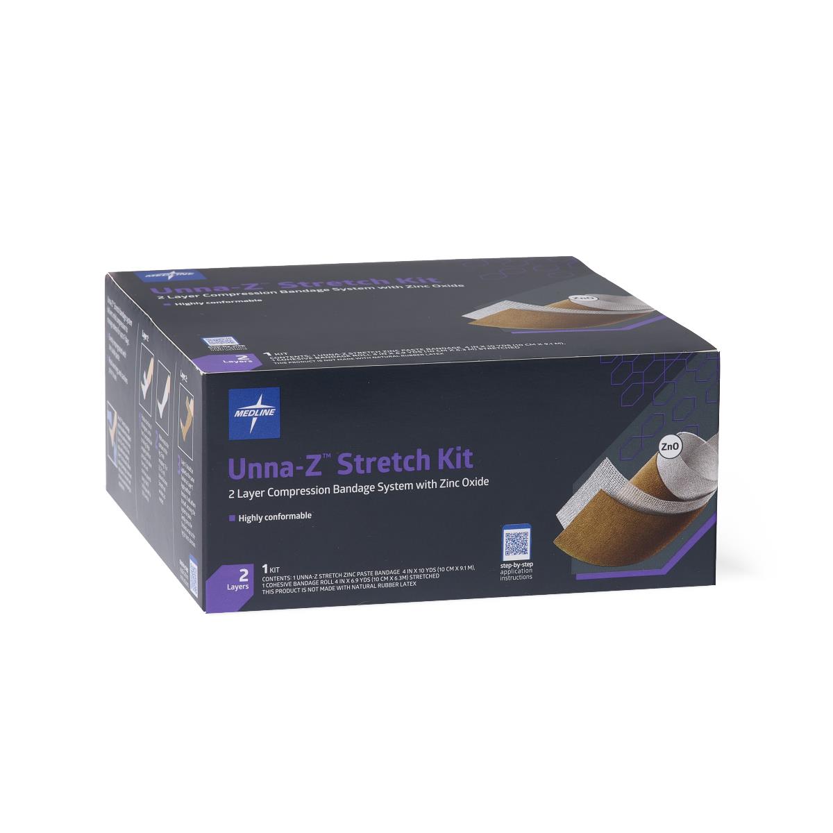 Unna-z Stretch Zinc Oxide Compression Bandages - BeHope
