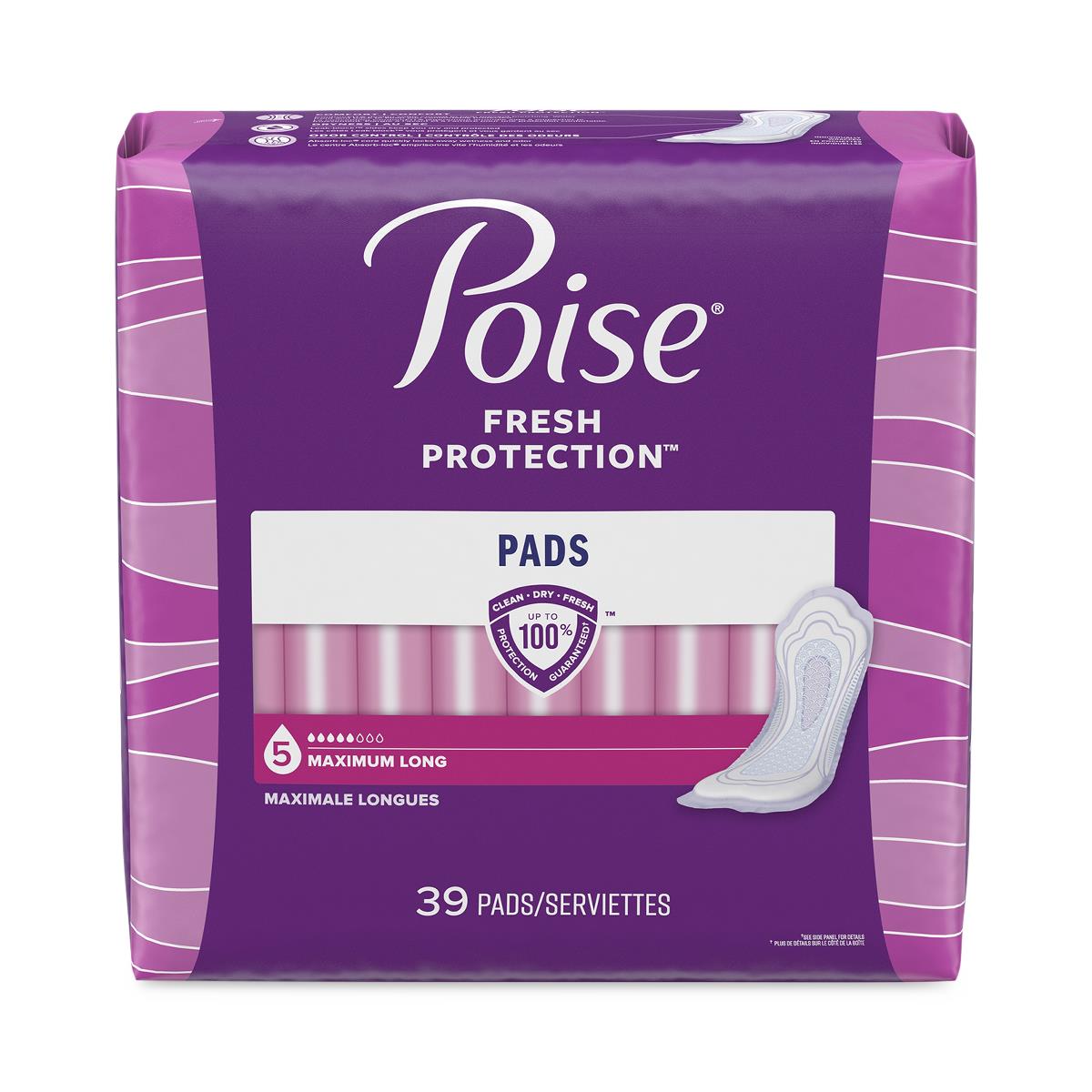 Poise Maximum Absorbency Incontinence Pads - BeHope