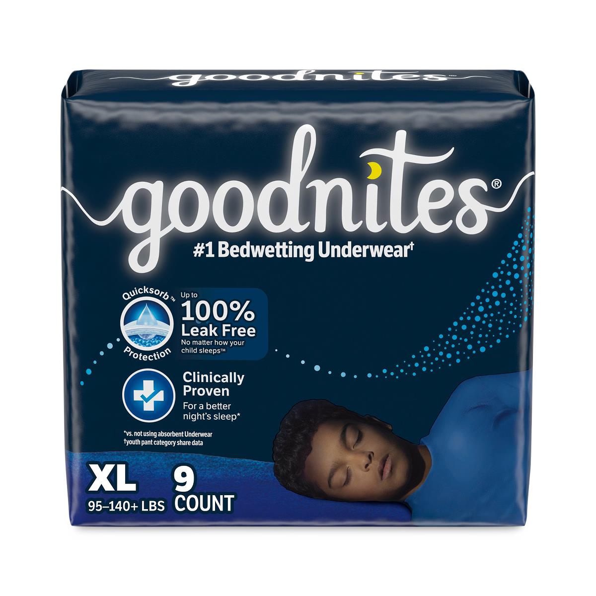 Goodnites Boys' Overnight Bedwetting Underwear - BeHope