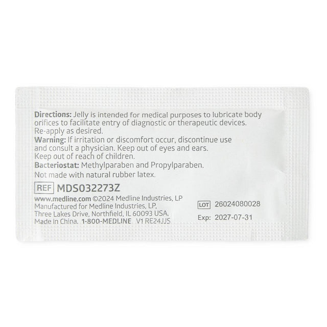 Medline Sterile Lubricating Jelly - BeHope