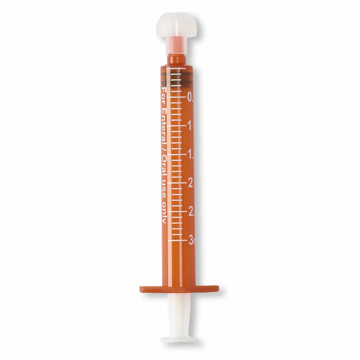 Amber Oral Syringes - BeHope