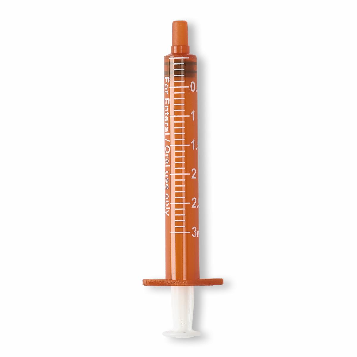 Amber Oral Syringes - BeHope