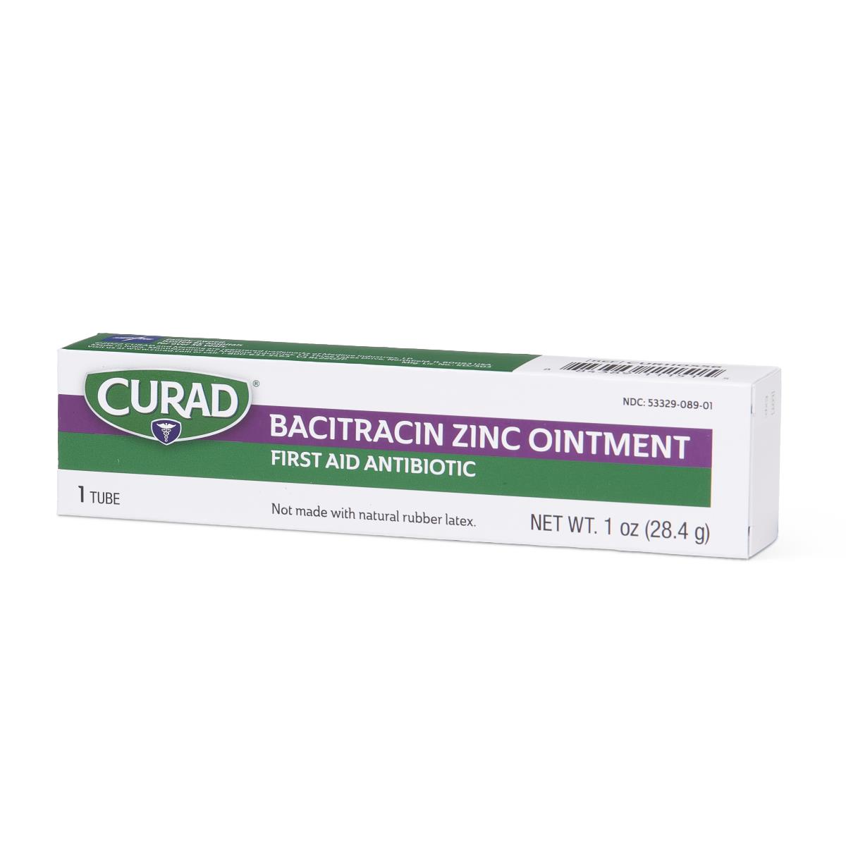 CURAD Bacitracin Antibiotic Ointments with Zinc