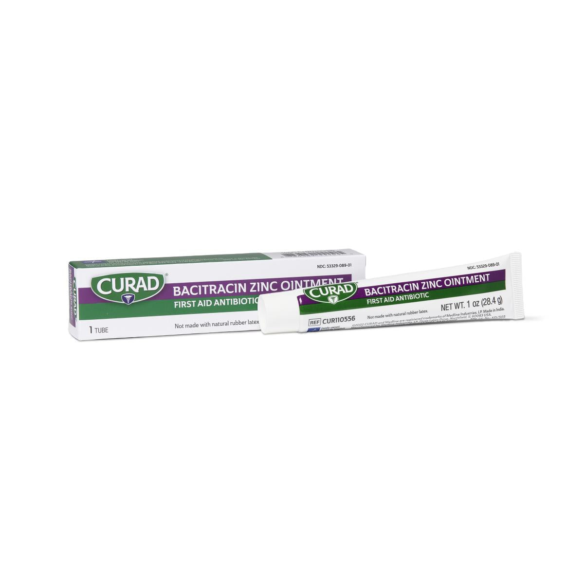 CURAD Bacitracin Antibiotic Ointments with Zinc