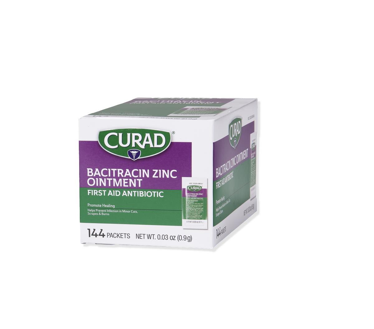CURAD Bacitracin Antibiotic Ointments with Zinc