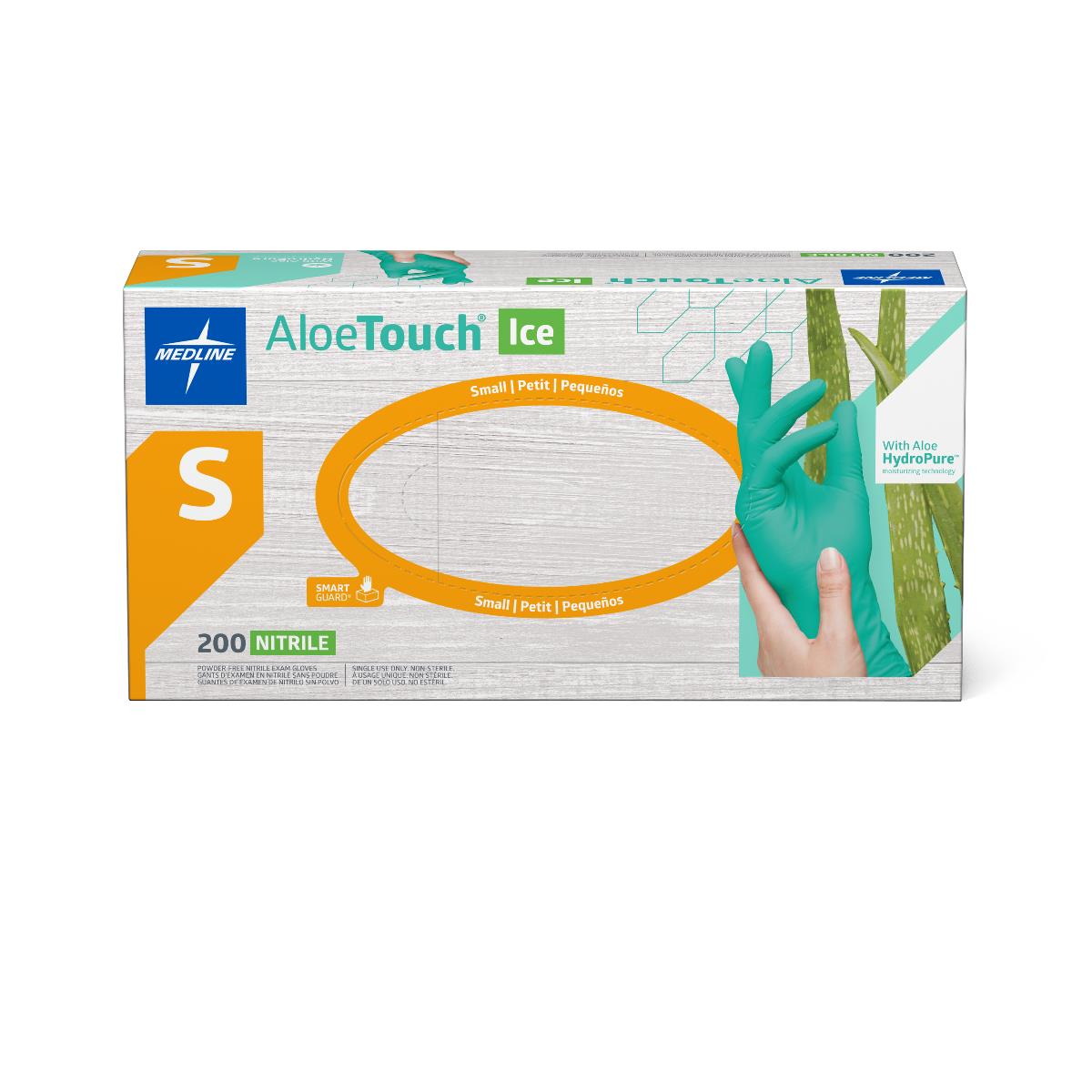 AloeTouch ICE Powder-Free Nitrile Exam Gloves