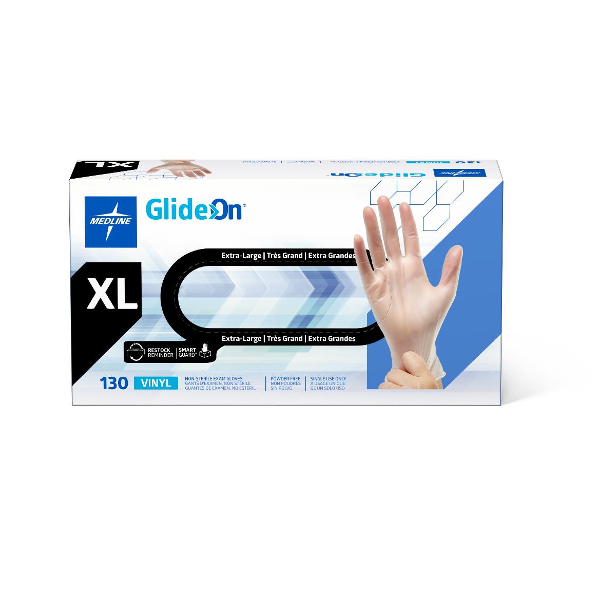 Glide-On Powder-Free Vinyl Exam Gloves