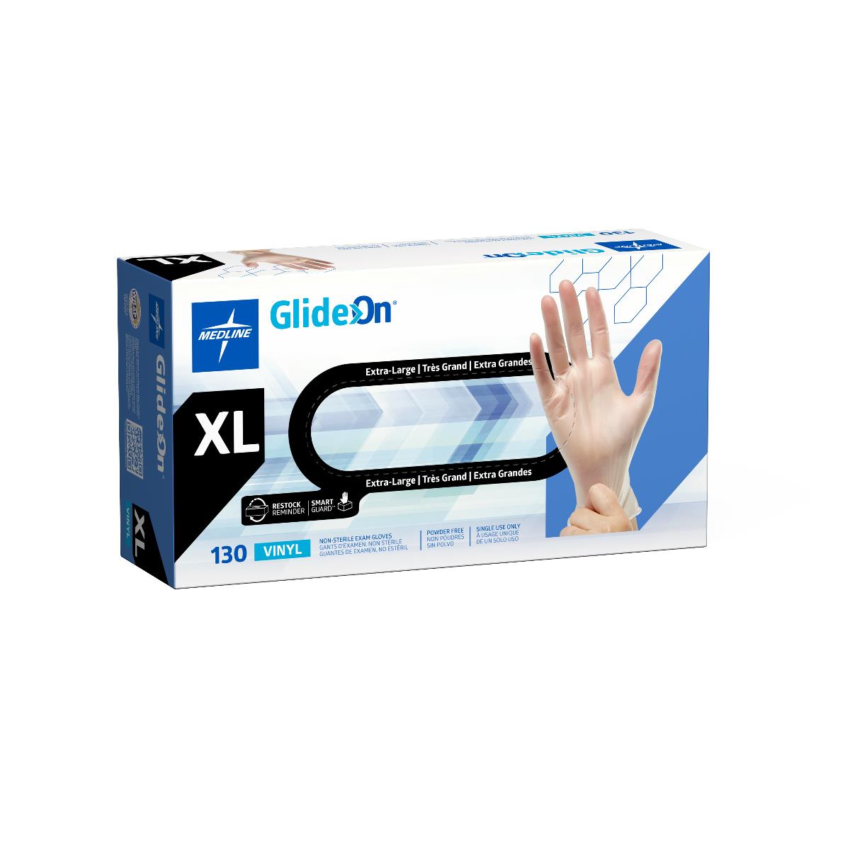 Glide-On Powder-Free Vinyl Exam Gloves