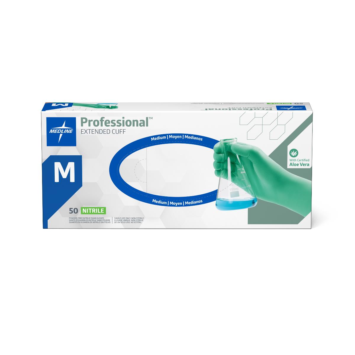 Medline Professional Nitrile Chemo Exam Gloves