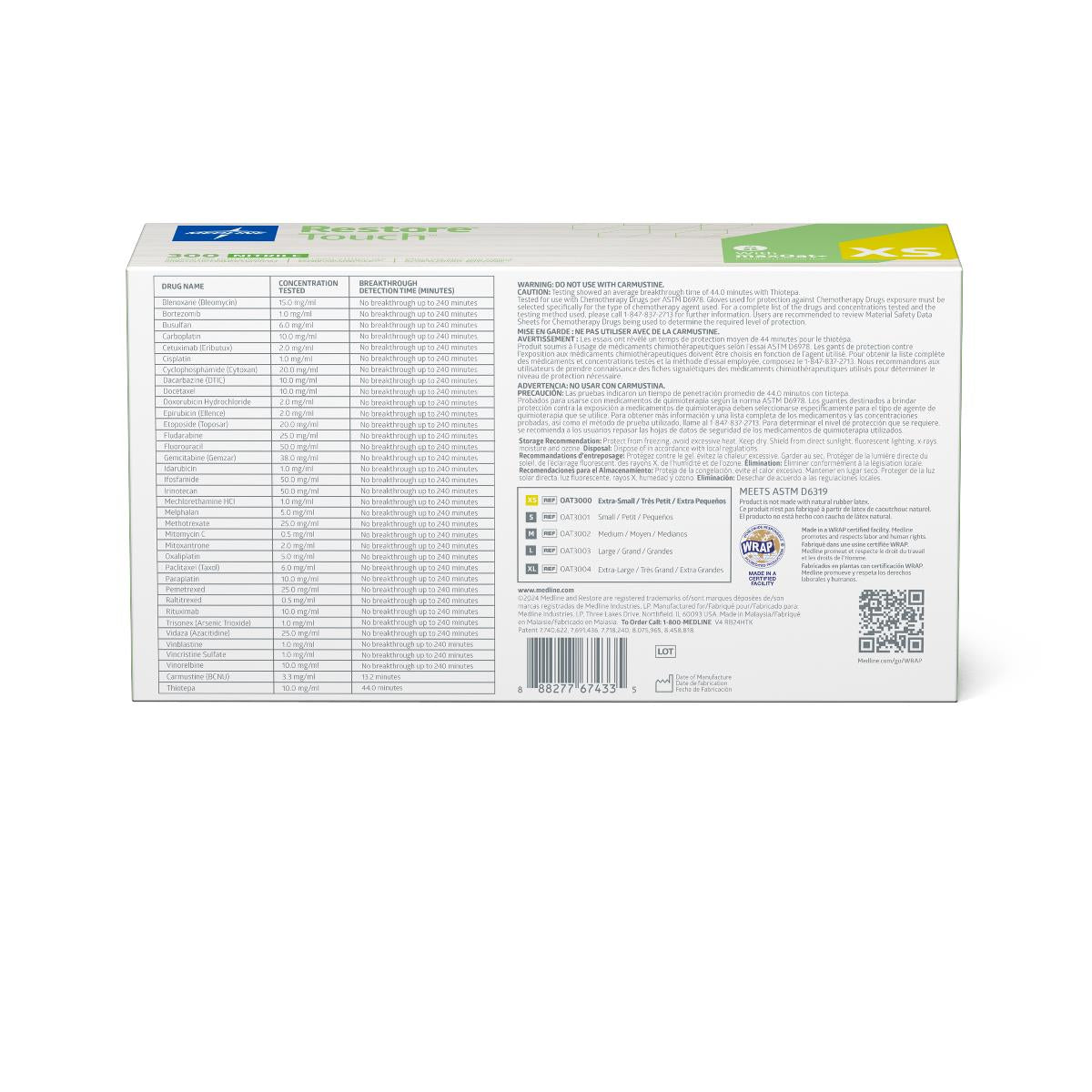 Restore Touch Nitrile Exam Gloves with Oatmeal
