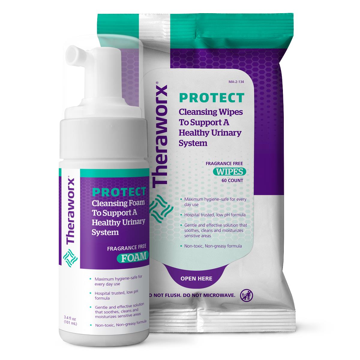 Theraworx U-pak Personal Urinary / Catheter Care Wipes - BeHope