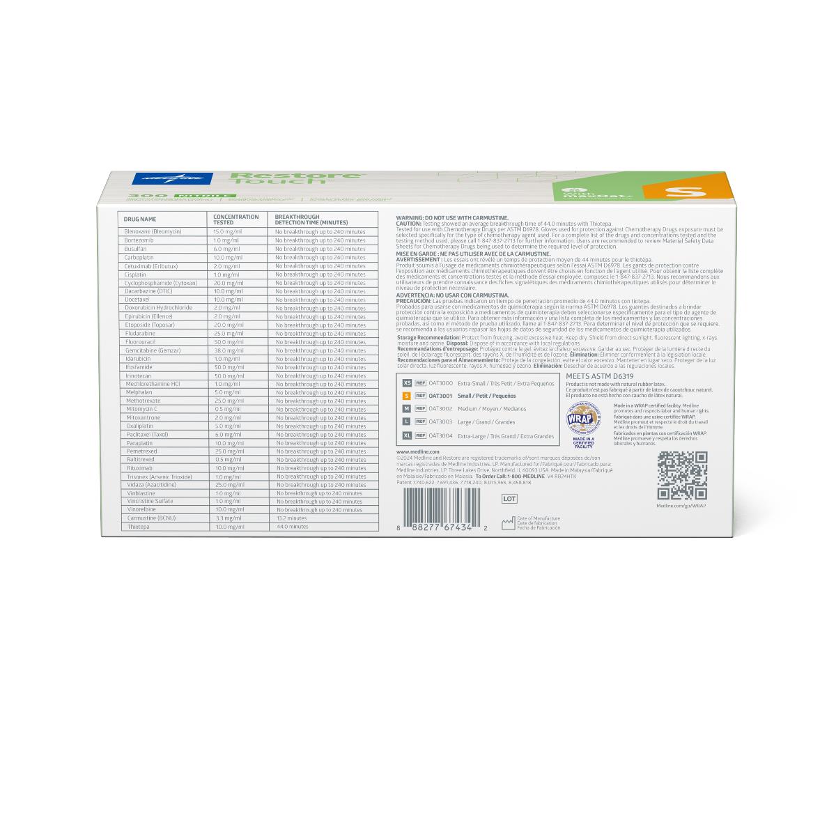 Restore Touch Nitrile Exam Gloves with Oatmeal