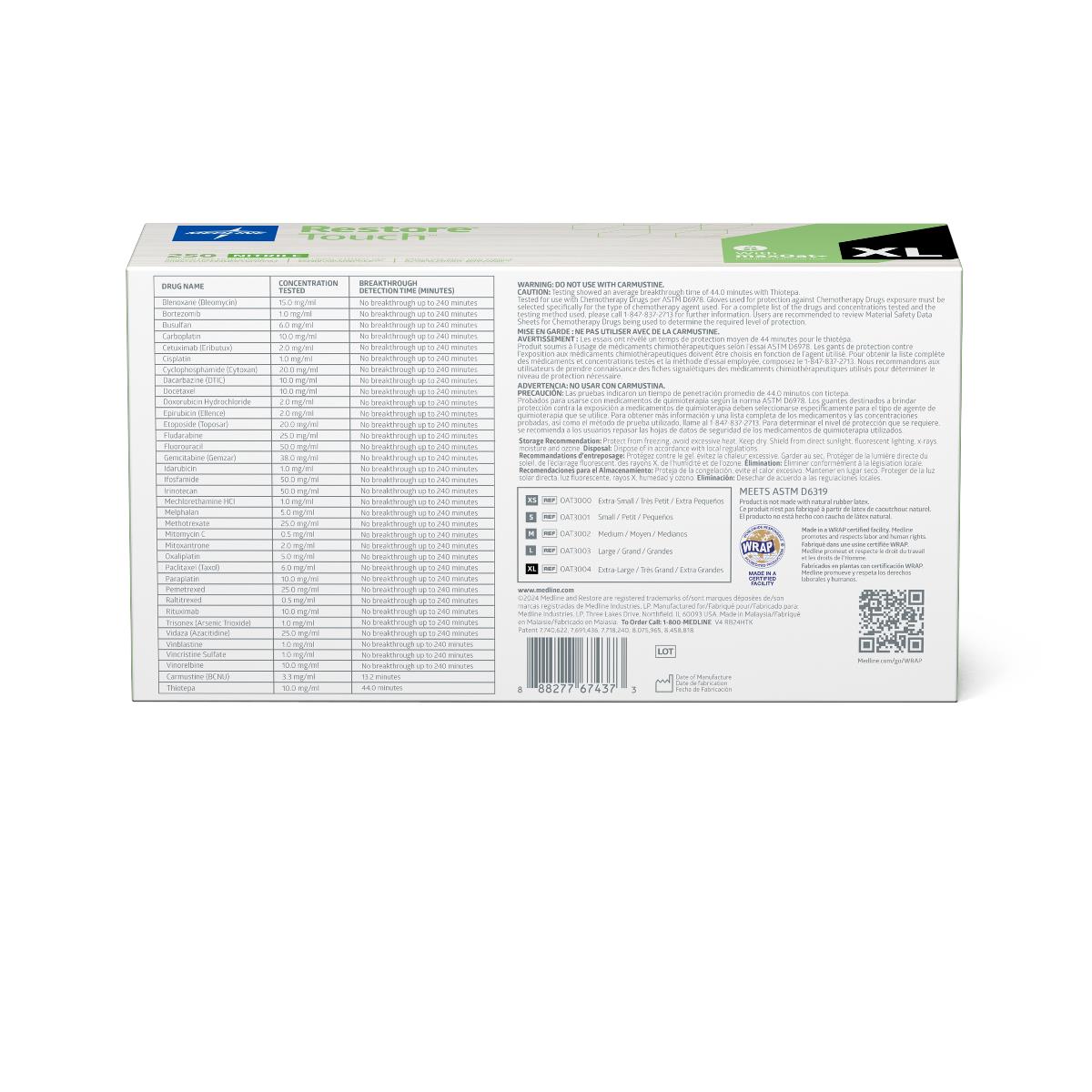 Restore Touch Nitrile Exam Gloves with Oatmeal