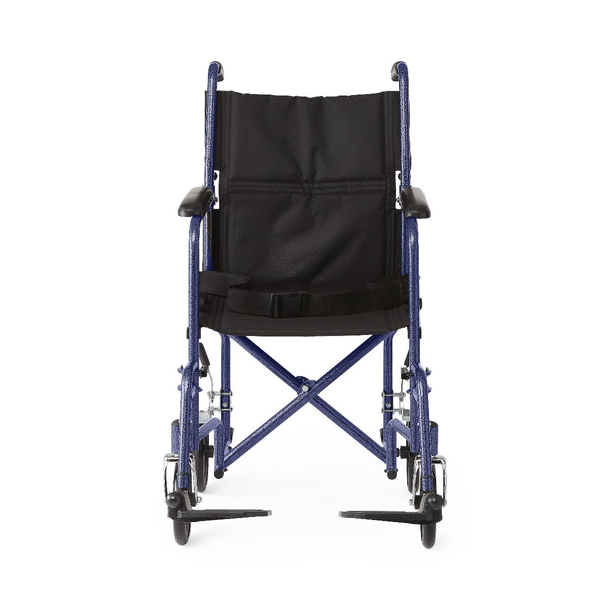 Medline Basic Steel Transport Chairs with 8" Wheels