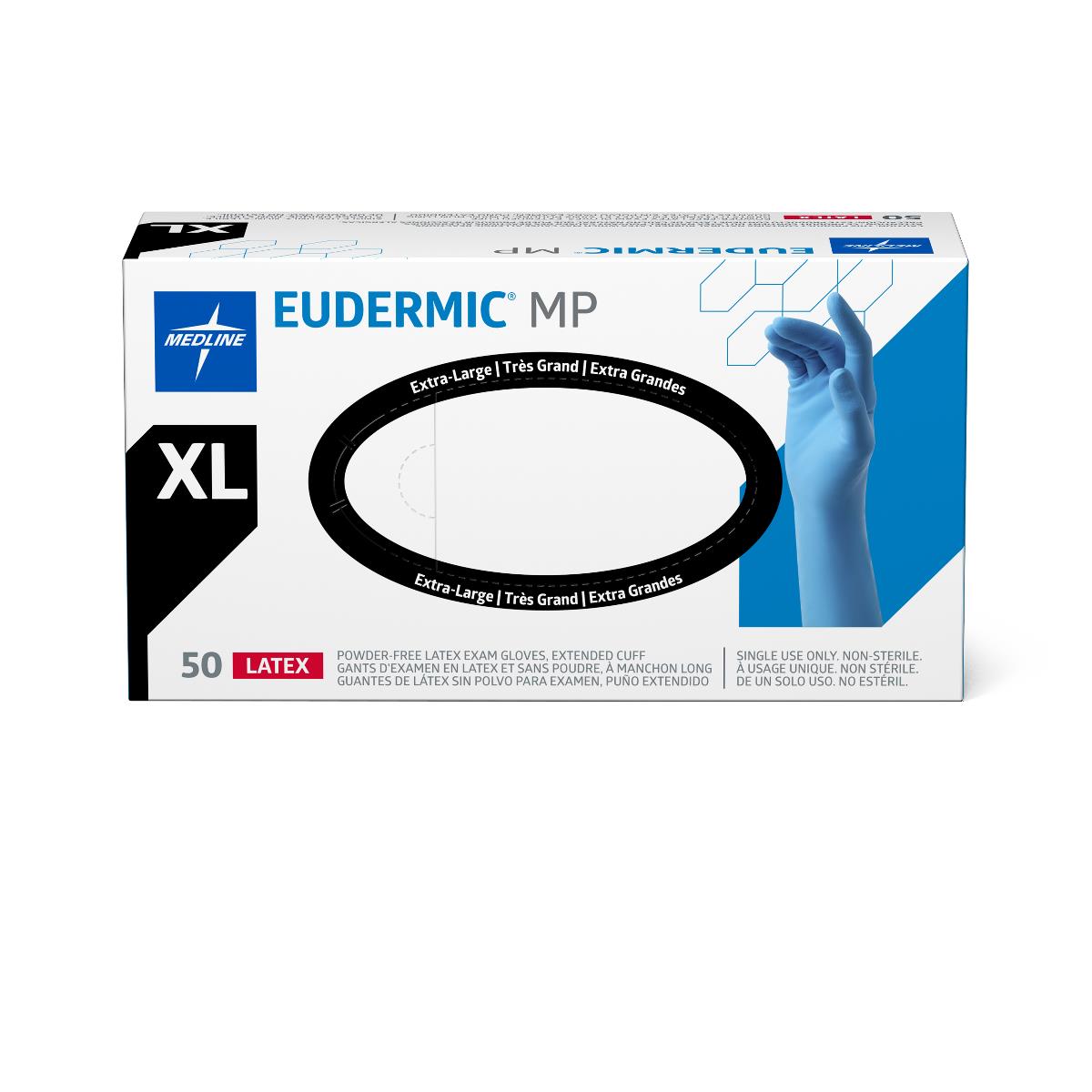 Eudermic MP High-Risk Powder-Free Latex Exam Gloves