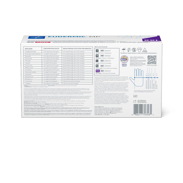 Eudermic Mp High-risk Powder-free Latex Exam Gloves - BeHope