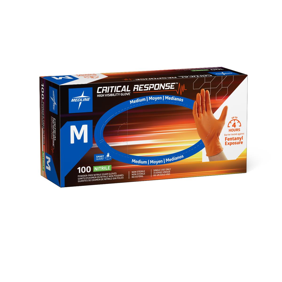 Critical Response Powder-Free Nitrile Exam Gloves