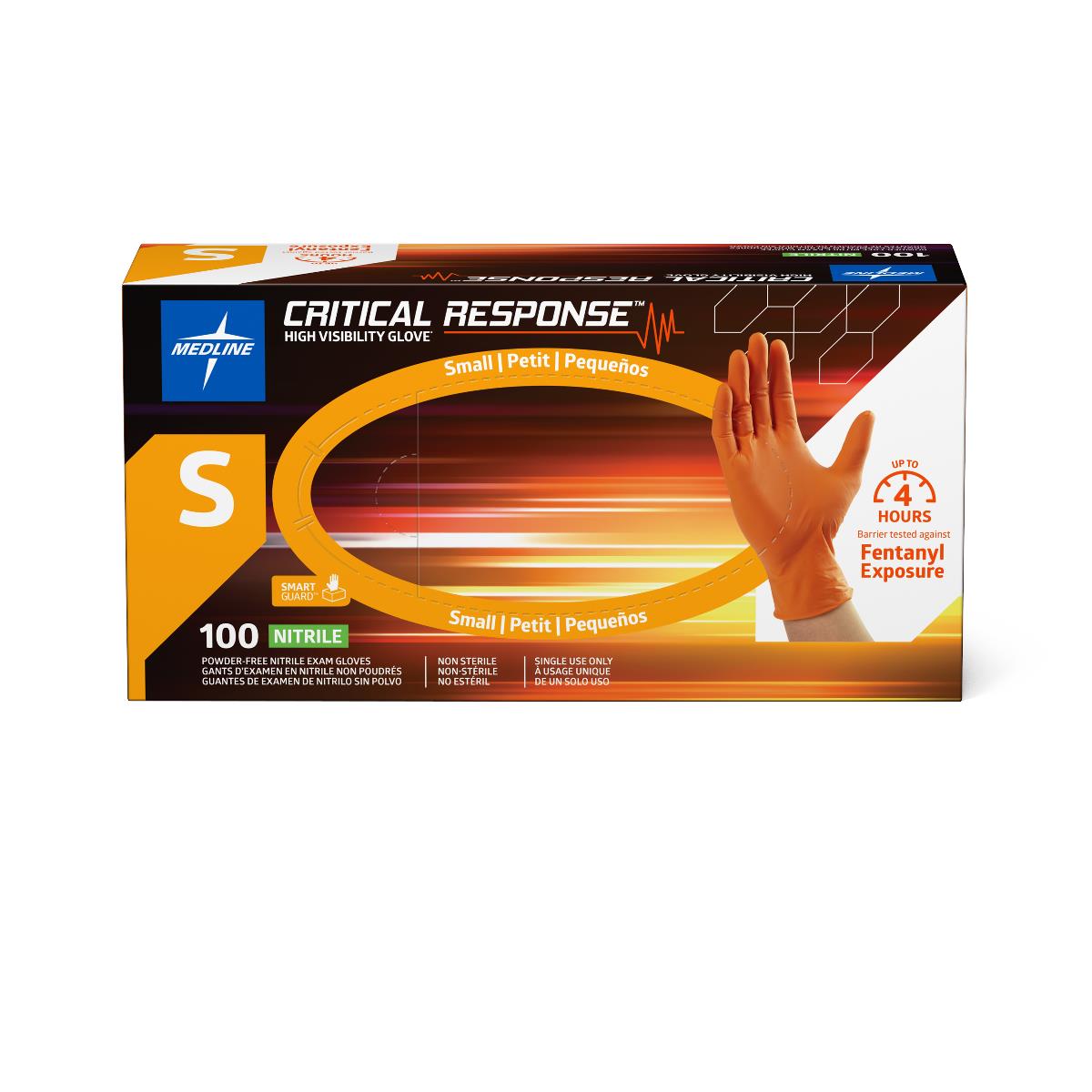 Critical Response Powder-Free Nitrile Exam Gloves