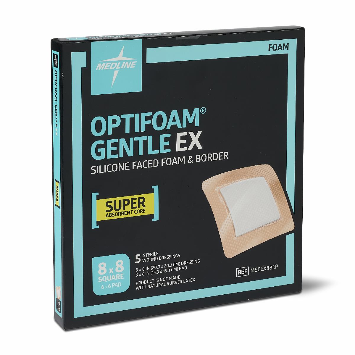 Optifoam Gentle Ex Silicone-faced Foam Wound Dressings - BeHope