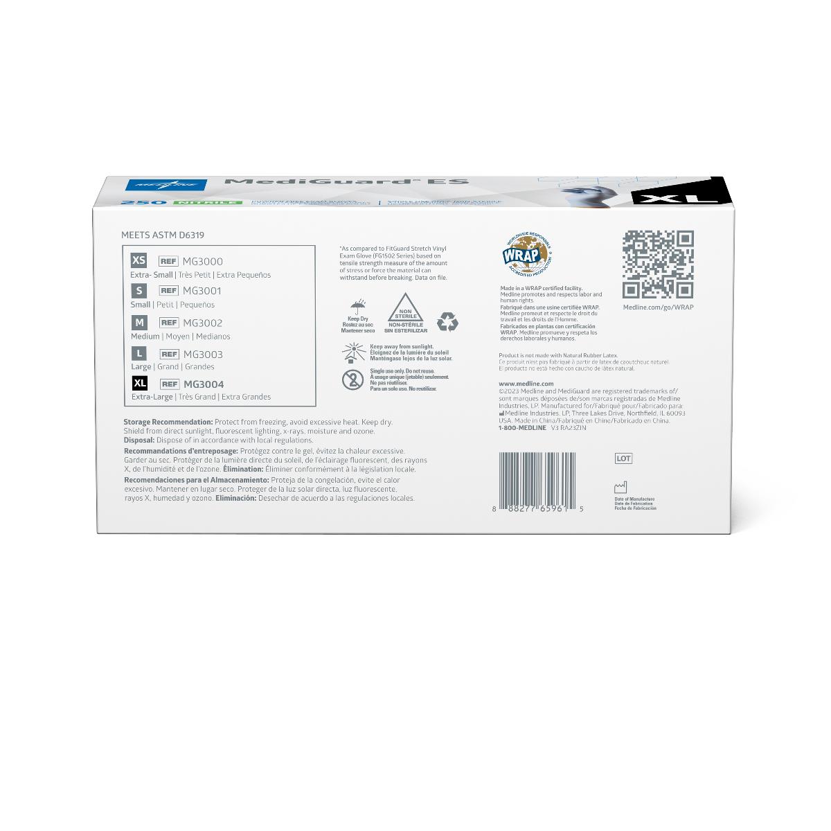 MediGuard ES Powder-Free Nitrile Exam Gloves