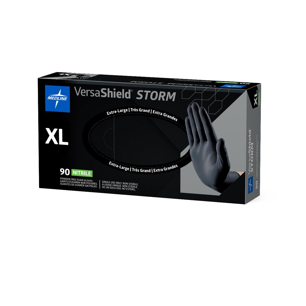 VersaShield Storm Powder-Free Nitrile Exam Gloves