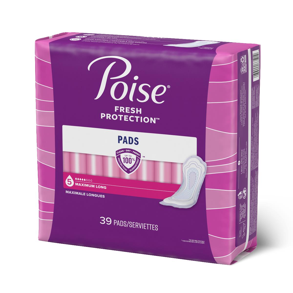 Poise Maximum Absorbency Incontinence Pads - BeHope