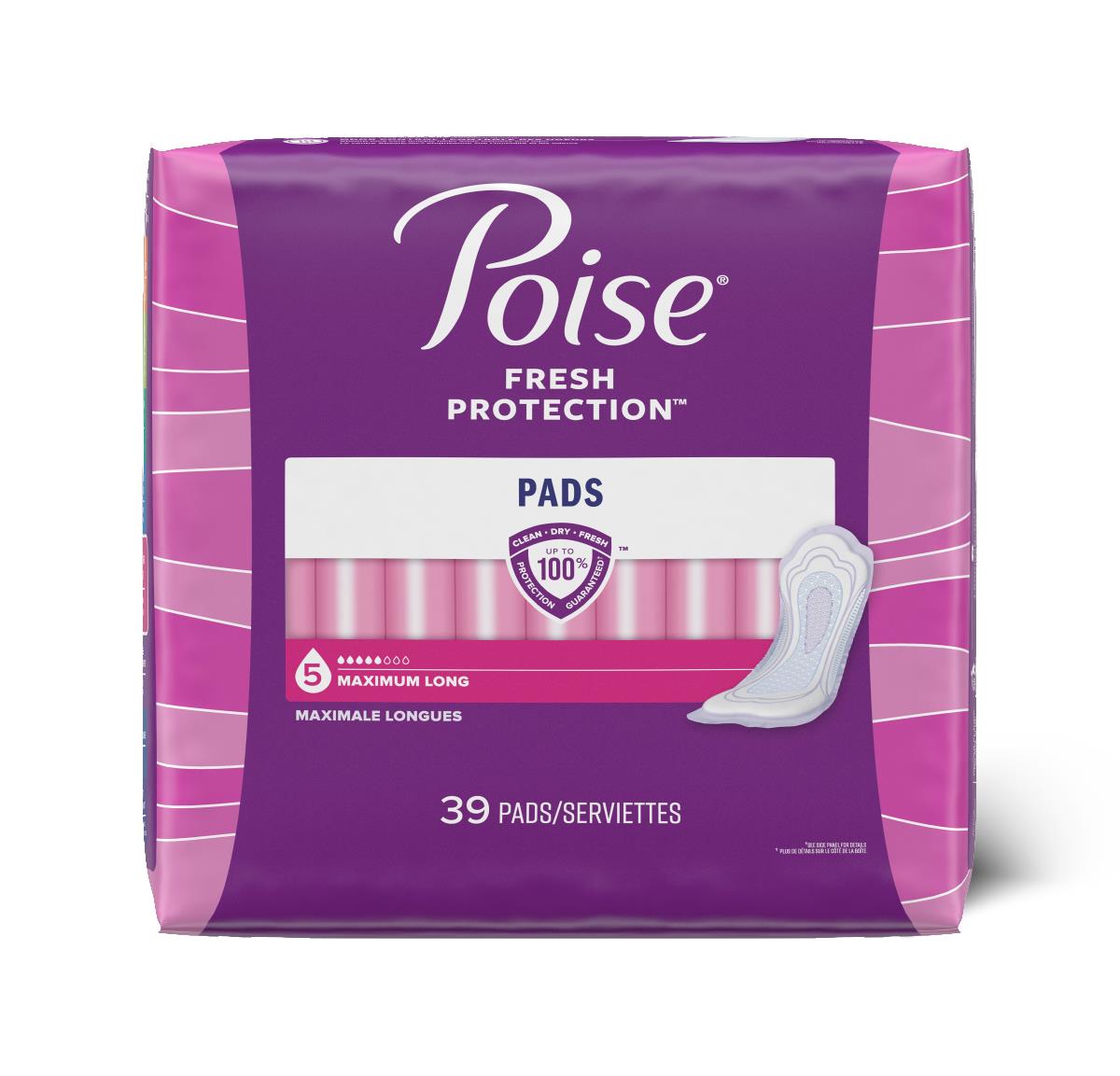 Poise Maximum Absorbency Incontinence Pads - BeHope
