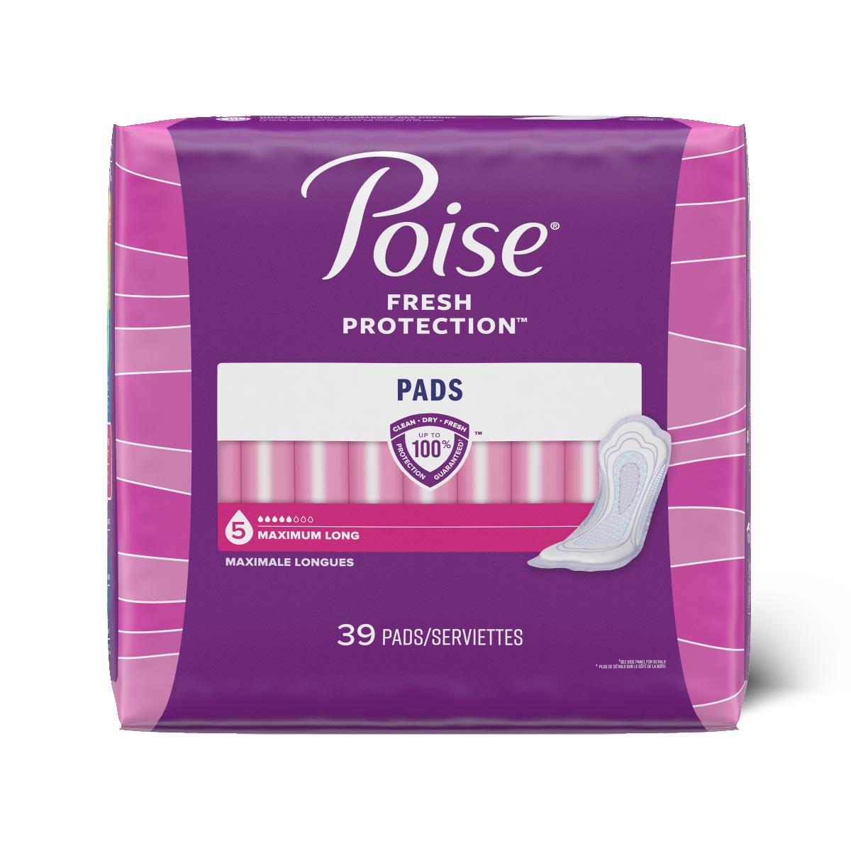 Poise Maximum Absorbency Incontinence Pads - BeHope