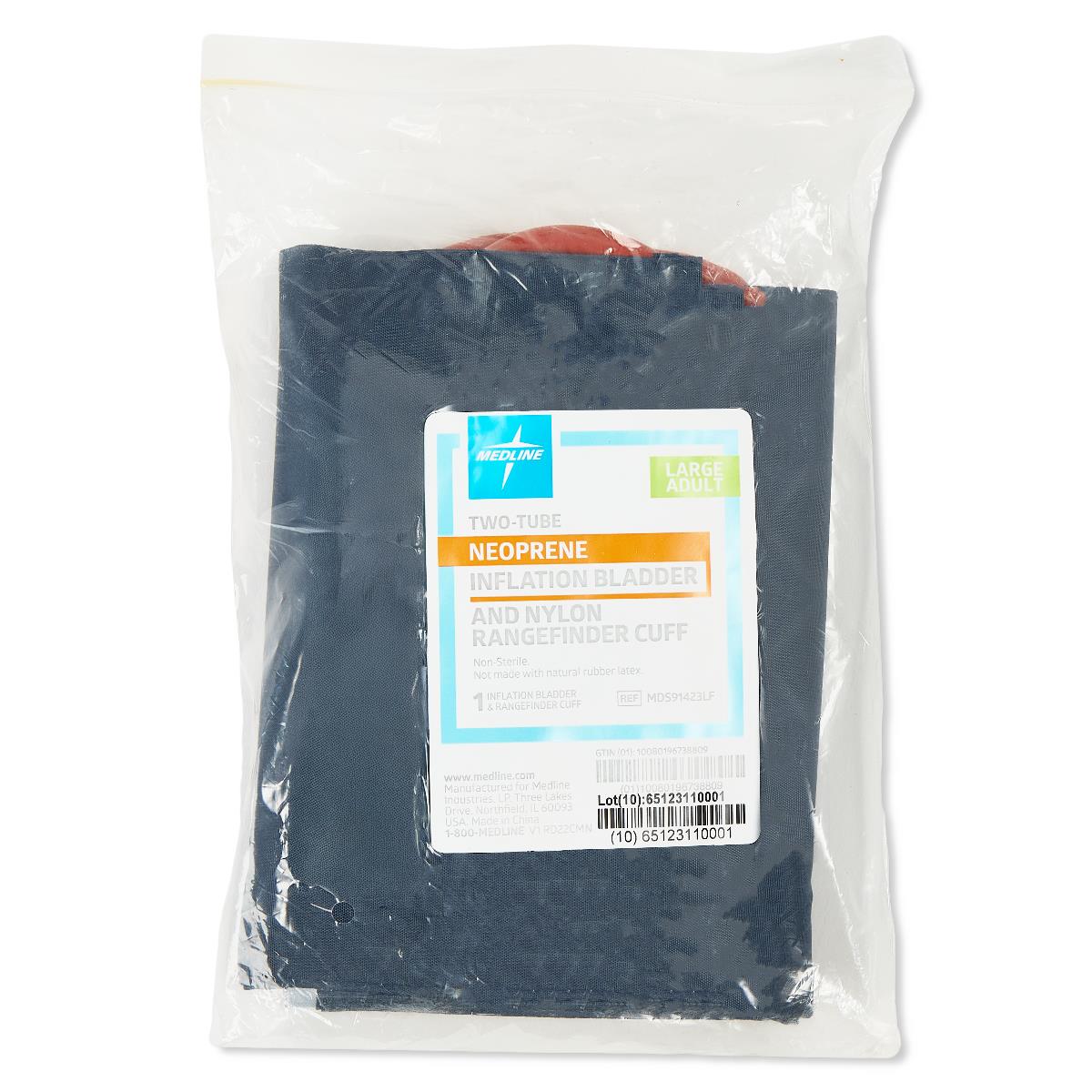 Medline Double-Tube Neoprene Inflation Bags and Range Finder Cuffs